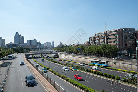 市区无人摄影北京西直门建筑群图片