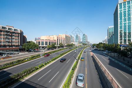建造水平构图北京西直门建筑群图片