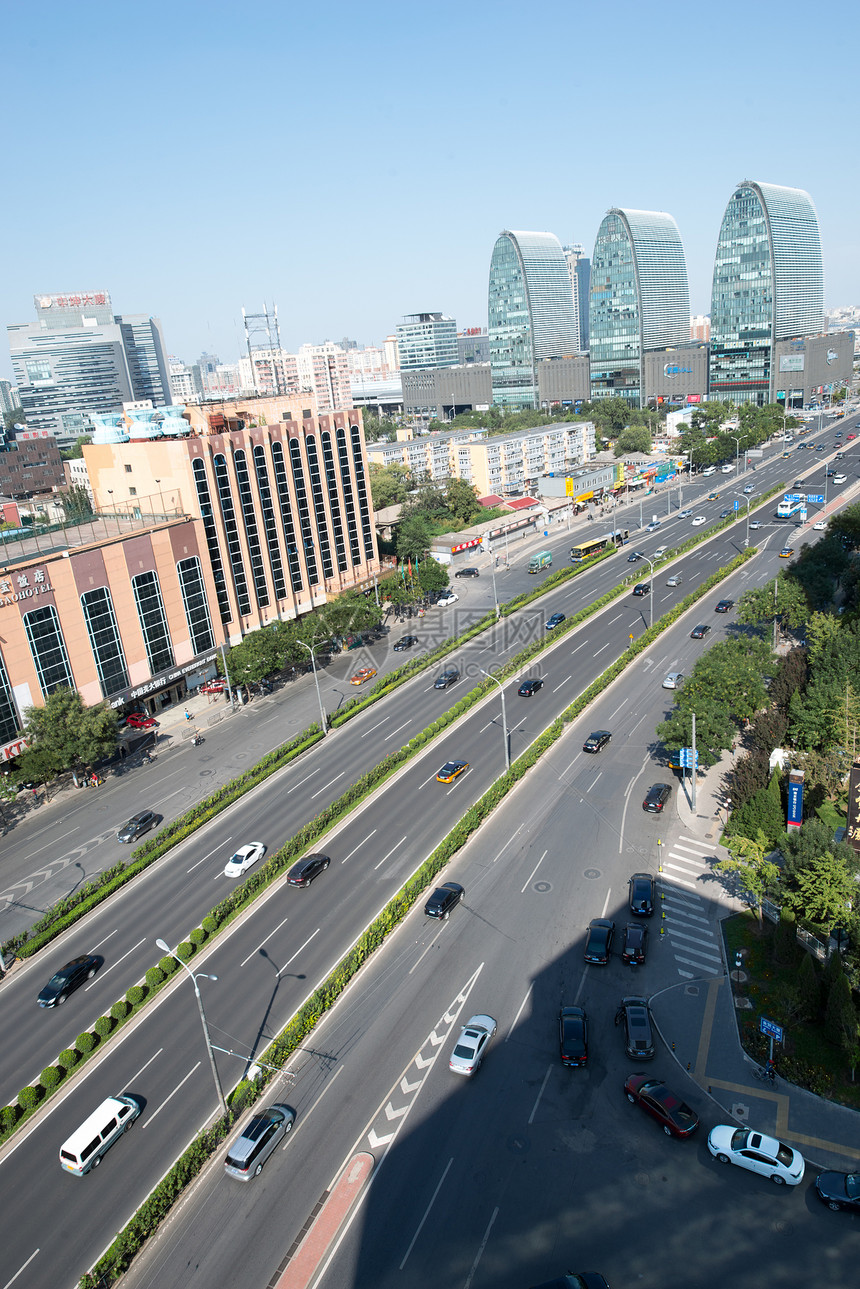 东亚办公大楼建造北京西直门建筑群图片