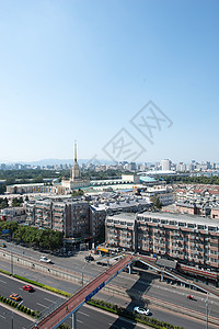 城市道路高层建筑旅游北京西直门建筑群图片