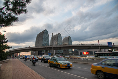 首都现代路北京西直门建筑群图片