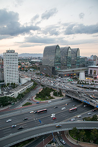 当地著名景点建造汽车北京西直门立交桥图片