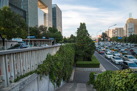 人类居住地无人城市北京东直门图片