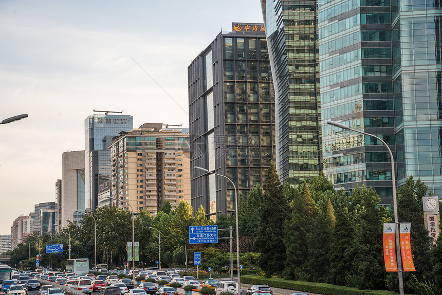 都市风景发展北京东直门图片