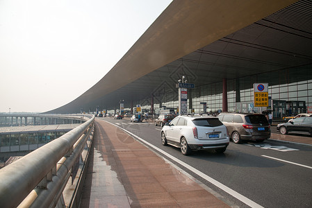 都市风光人造建筑服务北京首都机场高清图片