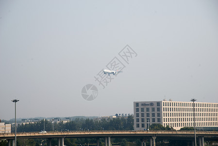 汽车高架桥摄影北京首都机场图片