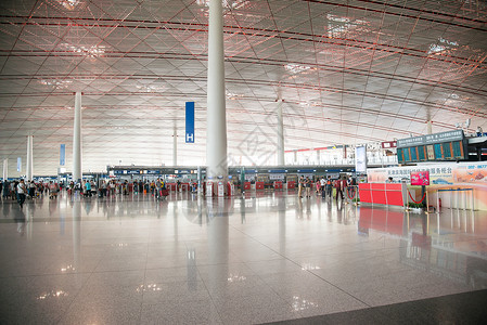 游客服务建筑东亚建筑结构北京首都机场背景