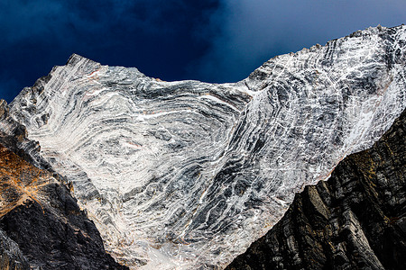 雪诺稻城亚丁5A风景区背景