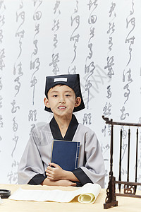 中国传统文化教育儿童形象图片