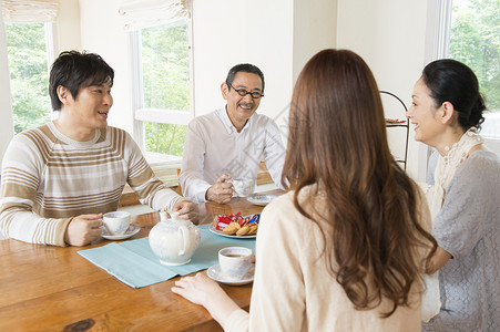 家庭居家下午茶图片