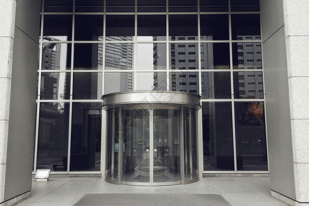 公司办公楼入口背景图片