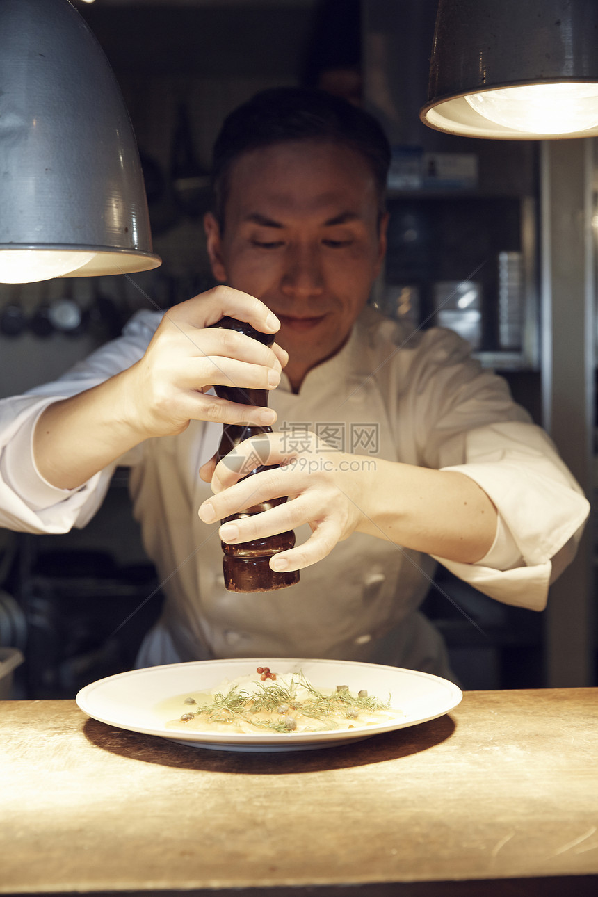 大厨厨师做饭图片