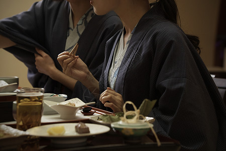 日式料理特写图片