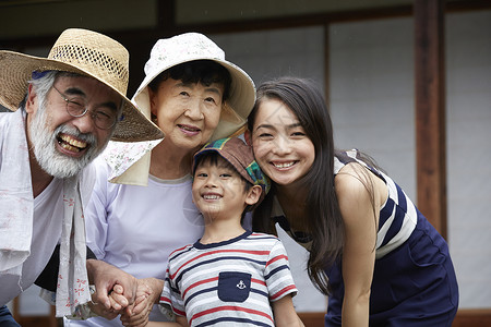 乡村家庭生活大合照图片