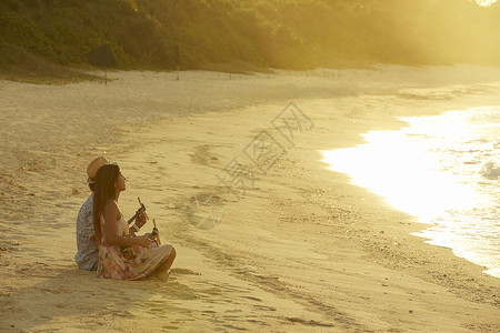 旅途女女孩冲绳旅行图像视觉图片