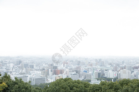 松山城的风景图片