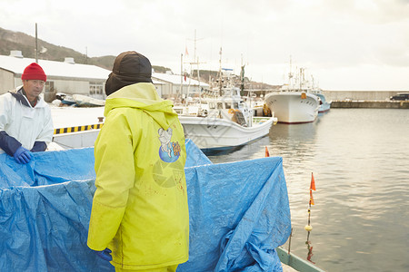 月桂树职业户外工作的渔民图片