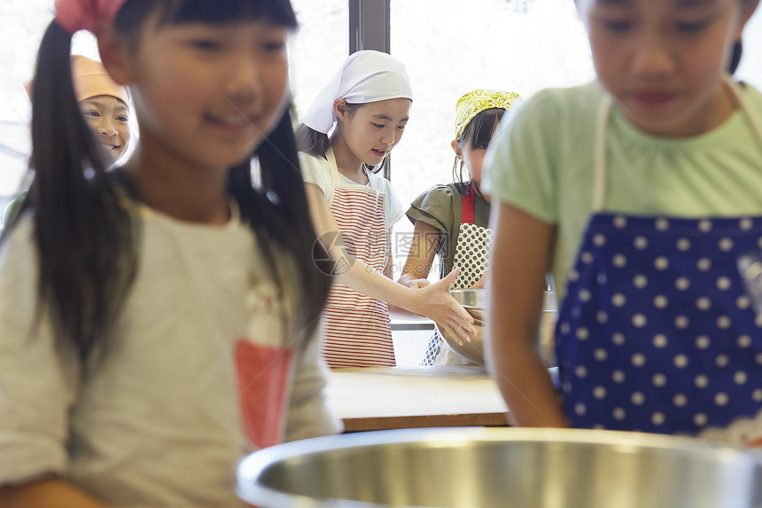 山梨特殊产品日本人森林学校小学生做饭图片