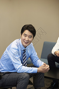 韩国人30岁40多岁商人背景图片