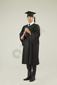 男学生研究生毕业图片