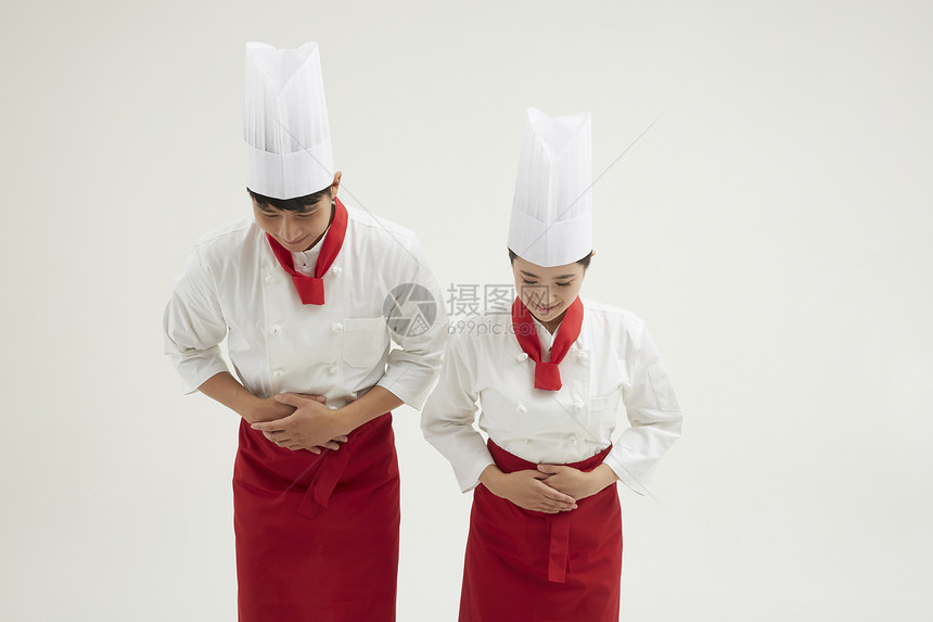 穿制服的专业厨师图片