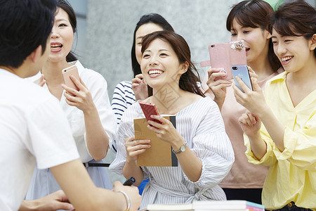 女粉丝见面会背景图片