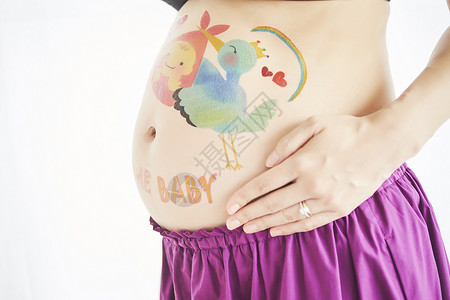 孕妇艺术照图片