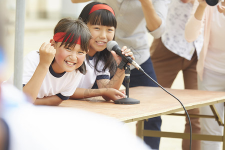 学校运动会广播负责人图片