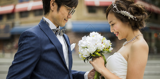 情侣婚纱写真图片