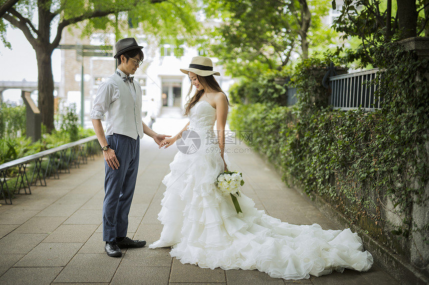 情侣婚纱写真图片