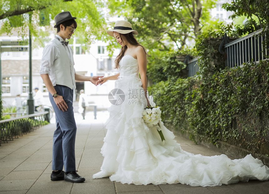 情侣婚纱写真图片