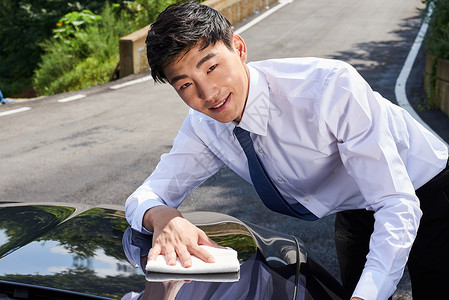 韩国拖把神谕汽车洗车技工图片