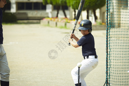 文稿空间幼崽男人们男孩棒球男孩实践的打击画象图片