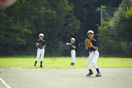 领域空白部分投球少年棒球练习比赛防守图片