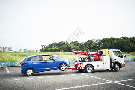 总计的金额等道路救援拖车服务背景