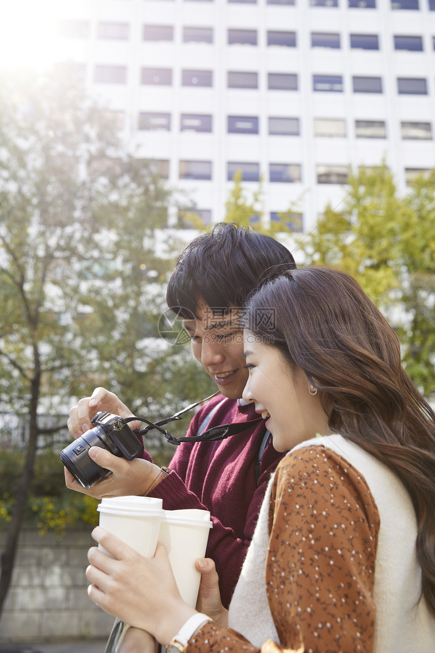 超时神谕大学生约会情侣摄影图片