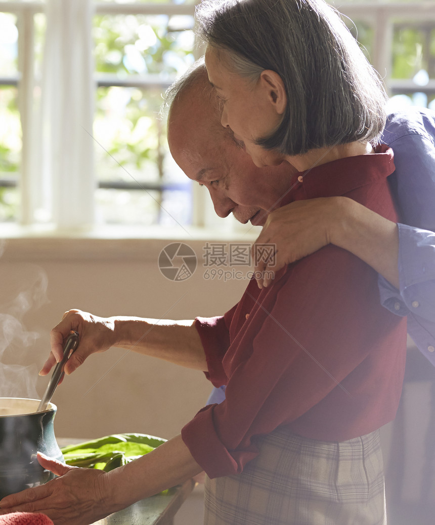 结婚人类生活资料高级夫妇做饭图片