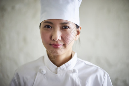 厨师肖像的女人图片