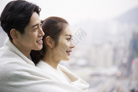 轮廓笑快乐情侣韩国人图片