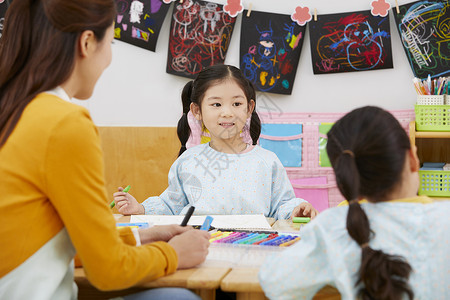 表示在内青年幼儿园孩子老师韩语图片