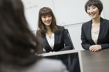 会议职场女性面试形象高清图片