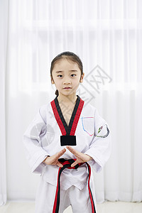 儿童跆拳道图片