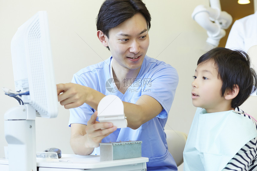 博士微笑体格检查牙医治疗图片