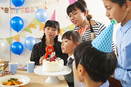 儿童生日聚会图片