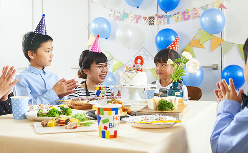儿童生日聚会图片