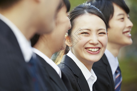 同班商界女边路男人和女人业务团队背景