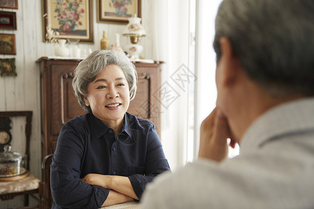 古代古风快乐生活老夫妇丈夫妻子在一起图片