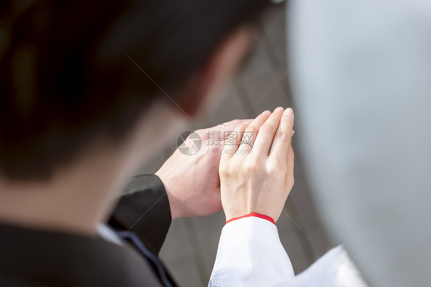 和风婚礼服饰图片