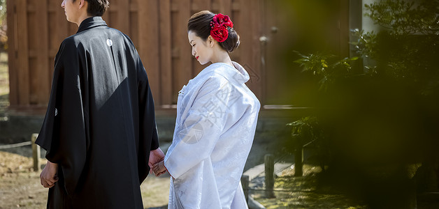 和风婚礼服饰图片