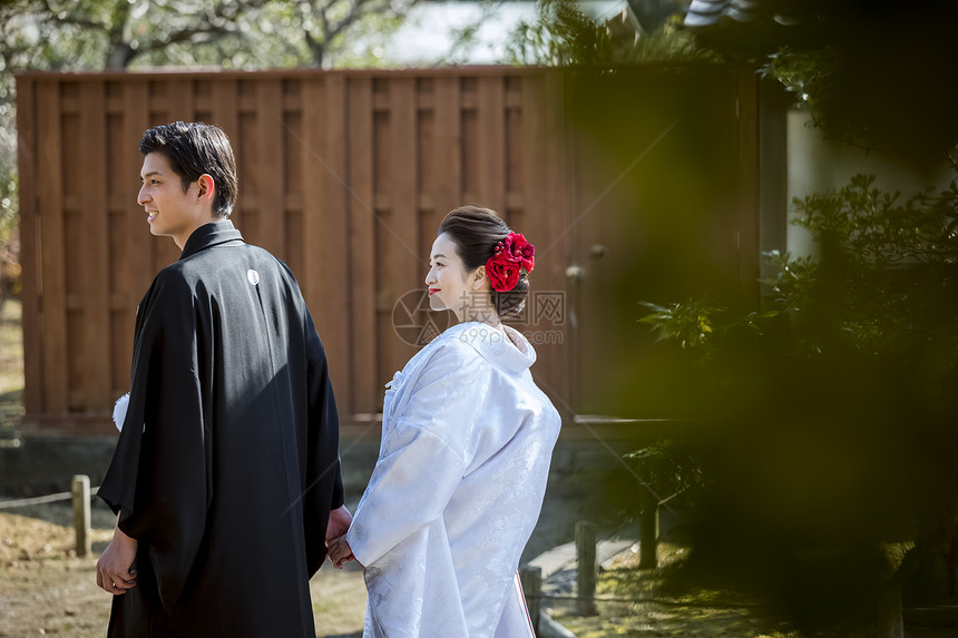 和风婚礼服饰图片